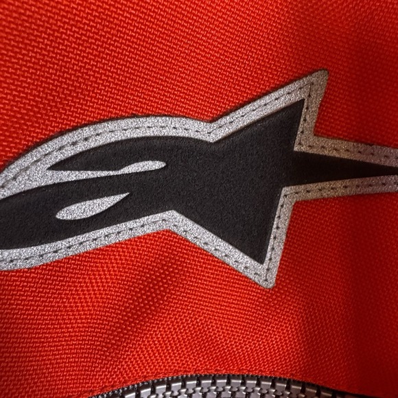 AlpineStars Jacket Womens S Stella Moto GP Motorcycle Padded Arms + Back Red - Picture 10 of 16